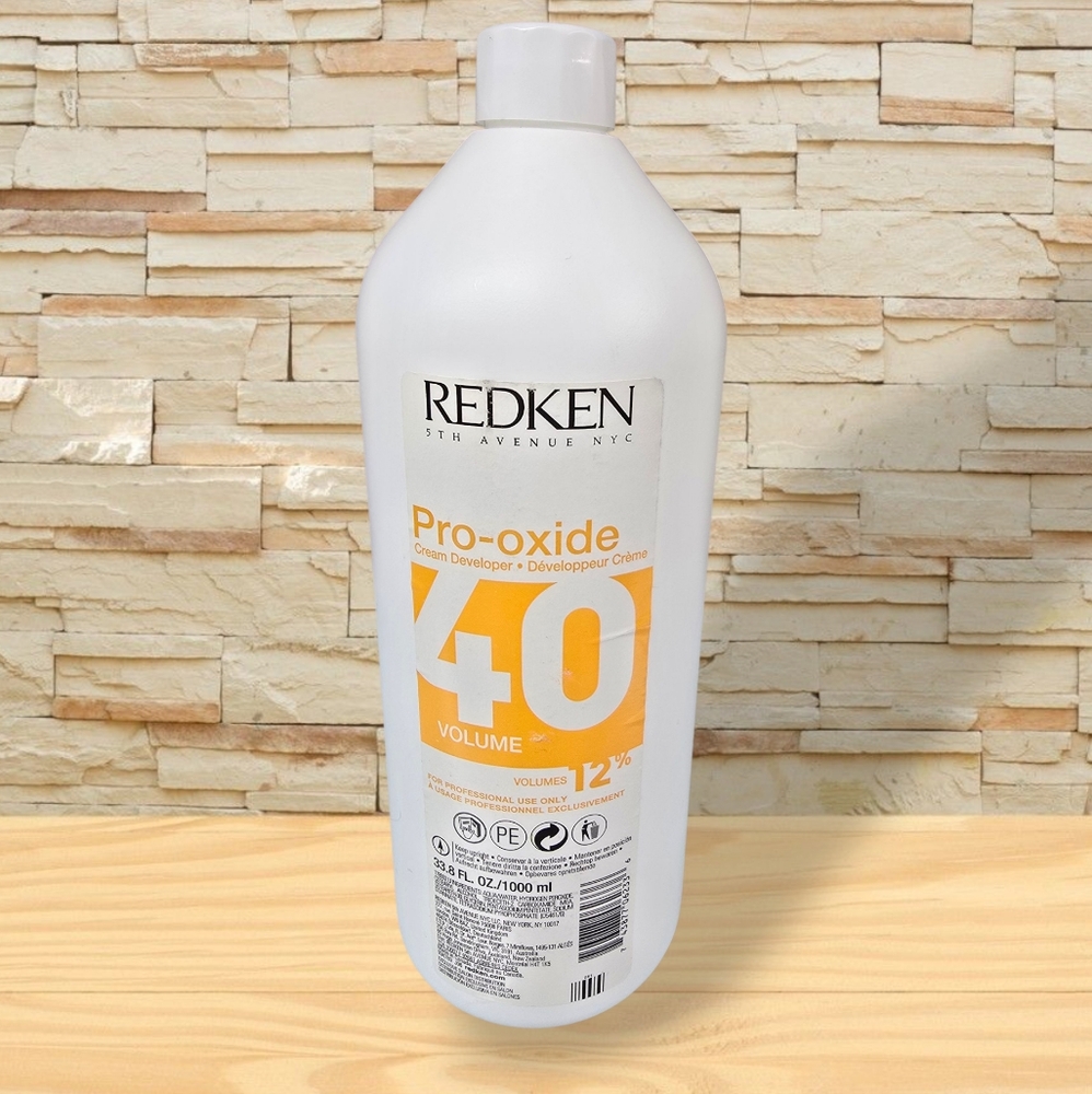 Redken Professional Pro-oxide Cream Developer 40 Volume 12% 1L/33.8 Oz